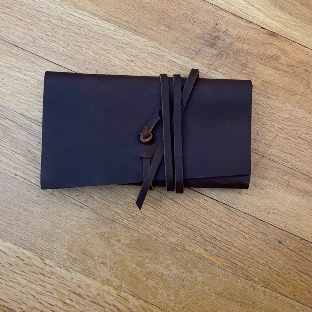 New Portland leather goods clutch wallet